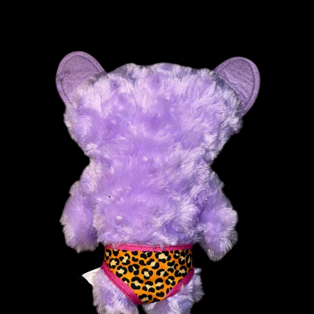 Fuggler Funny Ugly Monster Budgie Fuggler Edition Grin‎ Grin 9" Plush Purple - Picture 3 of 4